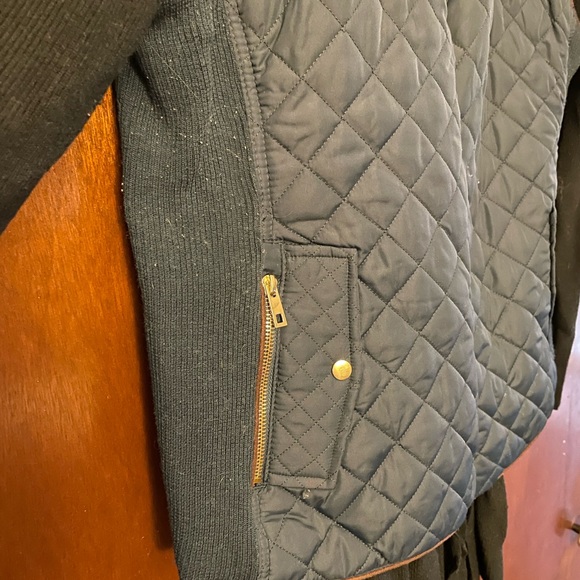 Quilted vest- navy - Picture 4 of 5